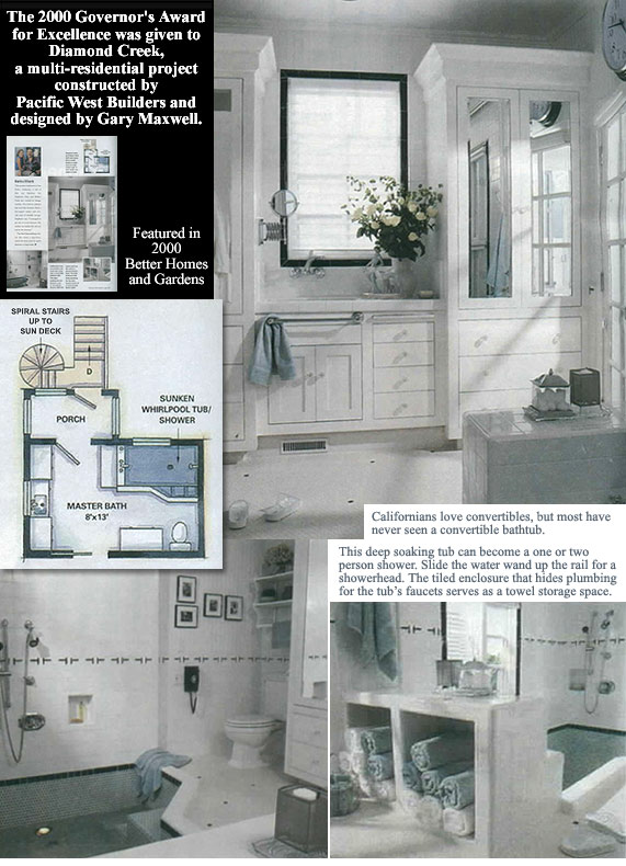 2000 Governor's Award for Excellence... Diamond Creek... designed by Gary Maxwell.